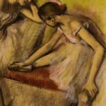 Edgar Degas Dancers in Repose 1895 Poster PrintOvly