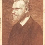 Edgar Degas Edouard Manet Bust Length Portrait 1880 Poster PrintOvly
