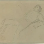 Edgar Degas Poster 1866 Wall Art Painting Poster PrintOvly