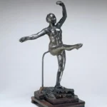 Edgar Degas Fourth Position Front on the Left Leg 1882 Poster PrintOvly