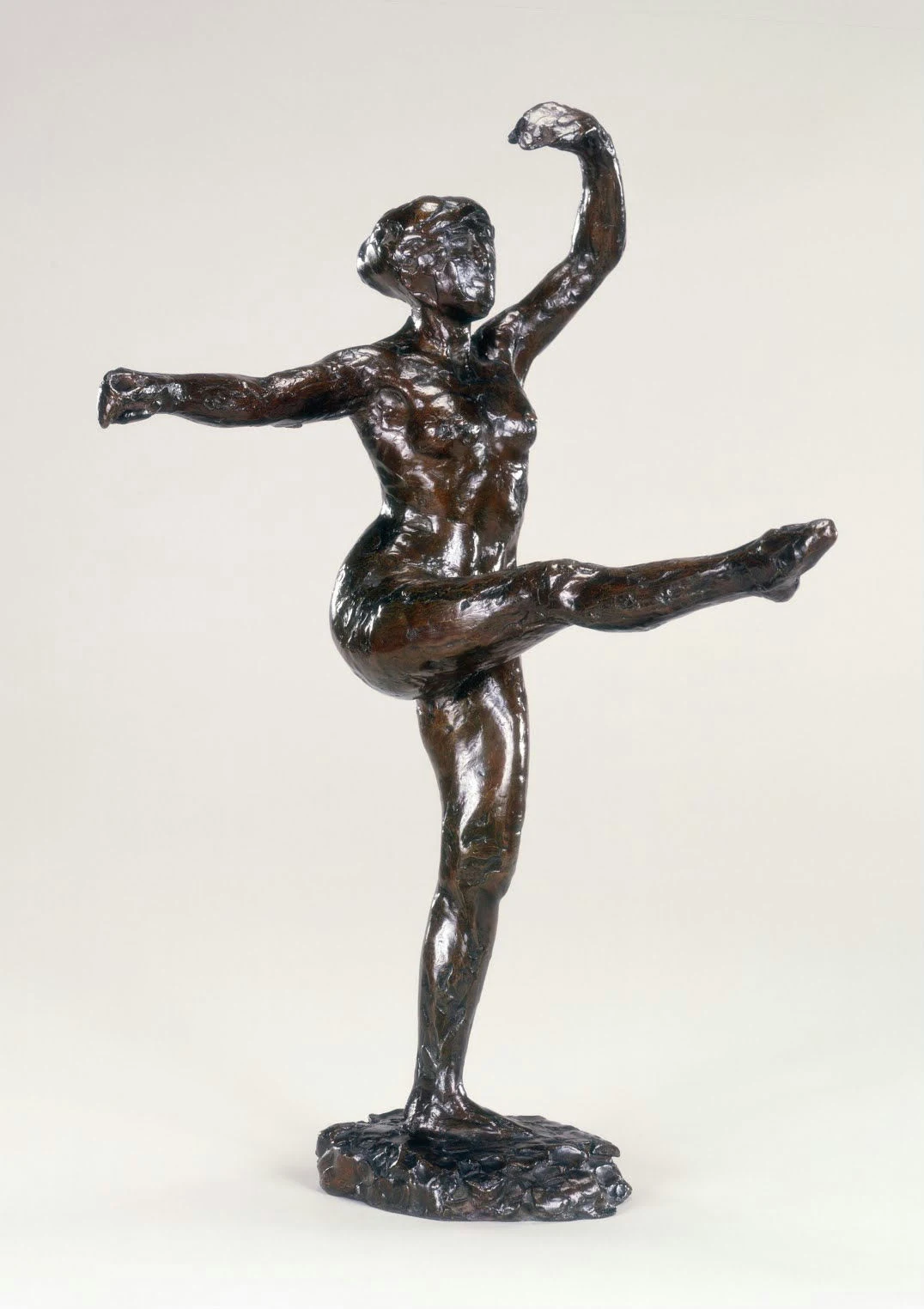 Edgar Degas - Fourth Position Front on the Left Leg Poster 1882 Edgar Degas Fourth Position Front on the Left Leg 1882 Poster PrintOvly