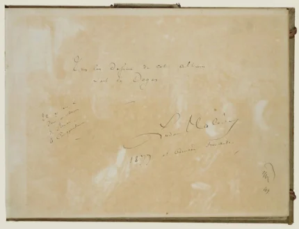 Edgar Degas S Inscriptions 1877 Poster PrintOvly
