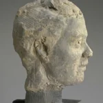 Edgar Degas Head Study for a Portrait of Mme Salle 1867 Poster PrintOvly