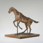 Edgar Degas Horse Balking Late 1880s 1882 Poster PrintOvly