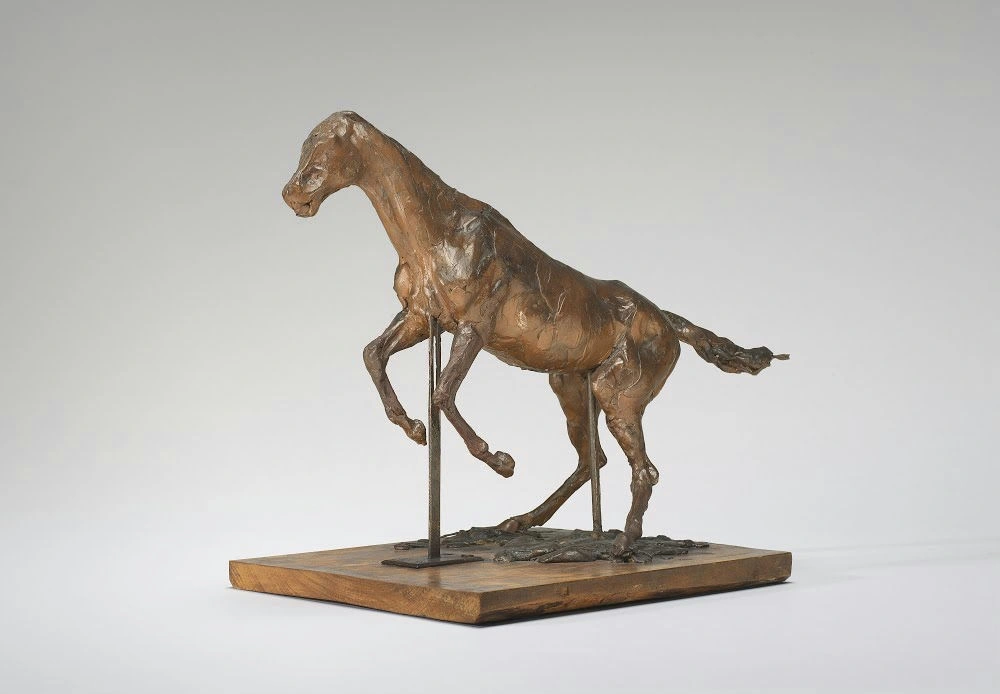 Edgar Degas - Horse Balking Late 1880s Poster 1882 Edgar Degas Horse Balking Late 1880s 1882 Poster PrintOvly