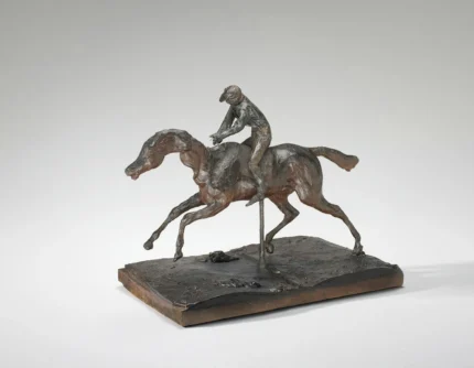 Edgar Degas Horse Galloping on the Right Foot the Back Left Foot Only Touching the Ground Possibly 1890s 1881 Poster PrintOvly