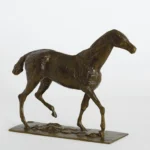 Edgar Degas Horse Walking Cast 1875 Poster PrintOvly