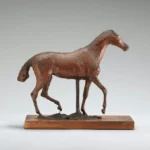Edgar Degas Horse Walking Possibly Early 1870s 1875 Poster PrintOvly
