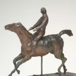 Edgar Degas Jockey Mid 1870s 1882 Poster PrintOvly
