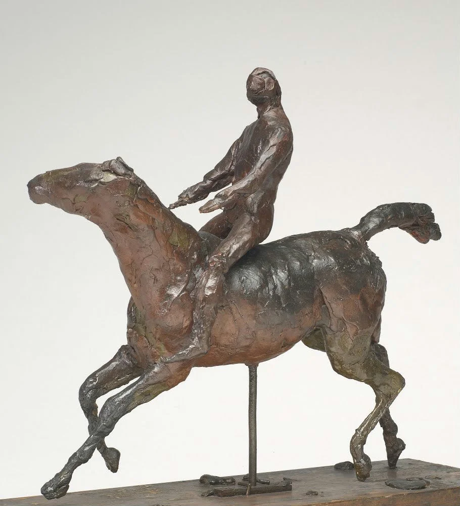 Edgar Degas - Jockey Mid 1870s Poster 1882 Edgar Degas Jockey Mid 1870s 1882 Poster PrintOvly