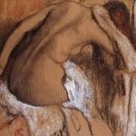 Edgar Degas La Toilette 1895 Poster PrintOvly