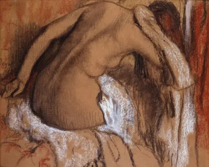 Edgar Degas La Toilette 1895 Poster PrintOvly