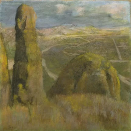 Edgar Degas Landscape 1892 Poster PrintOvly