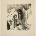Edgar Degas Leaving the Bath Iii 1895 Poster PrintOvly