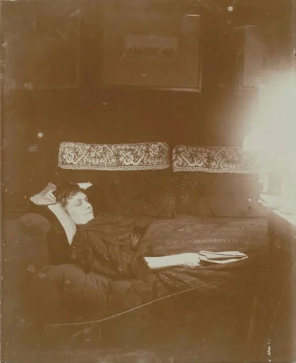 Edgar Degas Louise Halévy Reclining 1895 Poster PrintOvly