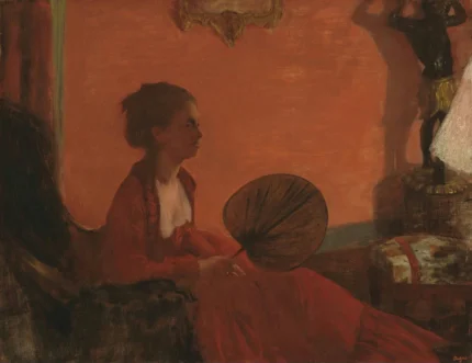 Edgar Degas Madame Camus 1869 Poster PrintOvly