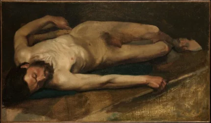 Edgar Degas Nude 1856 Poster PrintOvly