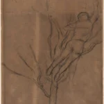 Edgar Degas Man Pruning a Tree 1880 Poster PrintOvly