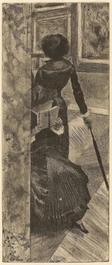 Edgar Degas The Paintings Gallery 1879 Poster PrintOvly