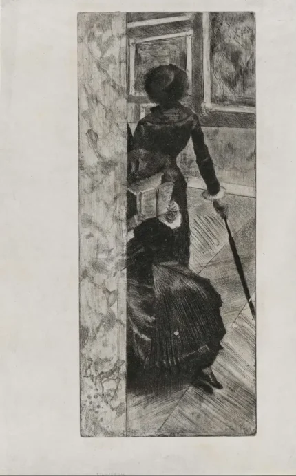 Edgar Degas The Paintings Gallery 1879 Poster PrintOvly