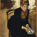 Edgar Degas Mary Cassatt 1880 Poster PrintOvly