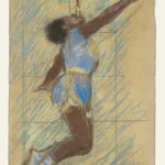 Edgar Degas Miss Lala at the Fernando Circus 1879 Poster PrintOvly