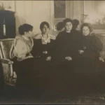 Edgar Degas Paule Gobillard Jeannie Gobillard Julie Manet and Geneviève Mallarmé 1895 Poster PrintOvly