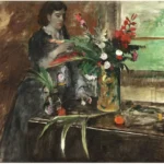Edgar Degas Portrait of Estelle Musson 1872 Poster PrintOvly