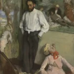 Edgar Degas Portrait of Henri Michel Lévy 1878 Poster PrintOvly