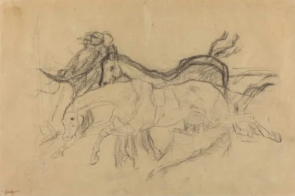 Edgar Degas Poster 1881 Wall Art Painting Poster PrintOvly