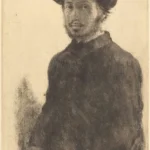 Edgar Degas Self Portrait 1857 Poster PrintOvly