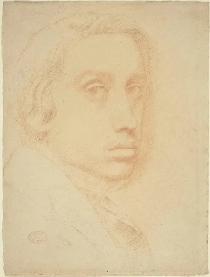 Edgar Degas Self Portrait 1855 Poster PrintOvly