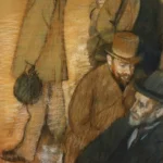 Edgar Degas Six Friends at Dieppe 1885 Poster PrintOvly