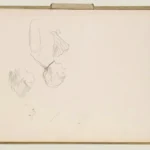Edgar Degas Sketches of a Café Singer 1879 Poster PrintOvly