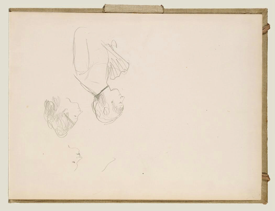 Edgar Degas - Sketches of a Café Singer Poster 1879 Edgar Degas Sketches of a Café Singer 1879 Poster PrintOvly