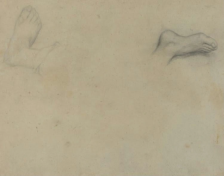 Edgar Degas - Studies of Feet Poster 1880 Edgar Degas Studies of Feet 1880 Poster PrintOvly