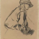 Edgar Degas Study of a Jockey 1866 Poster PrintOvly