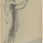 Edgar Degas Study of a Nude 1880 Poster PrintOvly