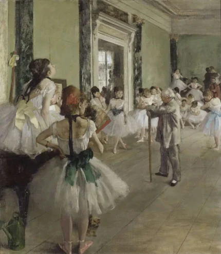 Edgar Degas The Ballet Class 1878 Poster PrintOvly