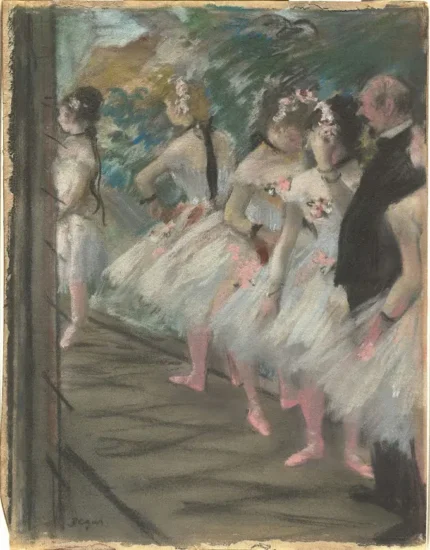 Edgar Degas The Ballet 1867 Poster PrintOvly