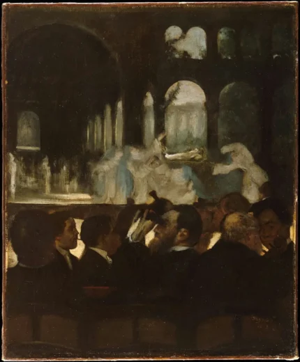Edgar Degas Poster 1871 Wall Art Painting Poster PrintOvly