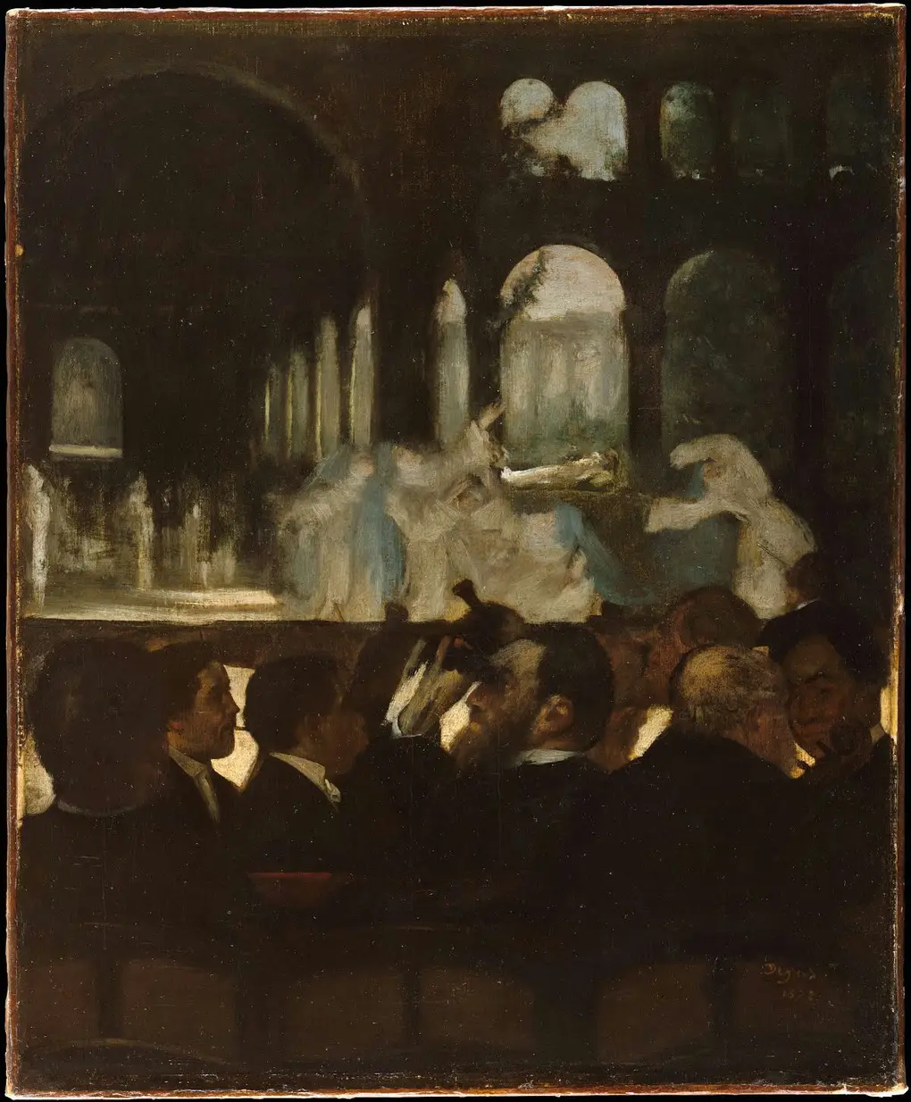 Edgar Degas - Poster 1871 Wall Art Painting Poster Edgar Degas Poster 1871 Wall Art Painting Poster PrintOvly