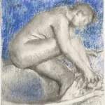 Edgar Degas The Bath Or Before 1895 Poster PrintOvly