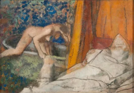 Edgar Degas The Bath 1886 Poster PrintOvly