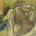 Edgar Degas The Bather 1883 Poster PrintOvly