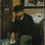 Edgar Degas The Collector of Prints 1866 Poster PrintOvly