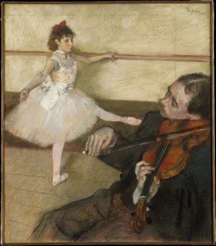 Edgar Degas The Dance Lesson 1879 Poster PrintOvly