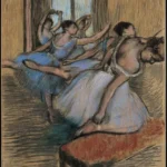 Edgar Degas The Dancers 1905 Poster PrintOvly