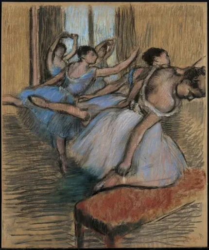 Edgar Degas The Dancers 1905 Poster PrintOvly