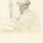 Edgar Degas The Engraver Joseph Tourny 1857 Poster PrintOvly